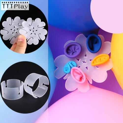 10Pcs Balloons Arch Folder Balloon Clip Convenient Balloons Accessories Buckles Connectors Birthday Party Wedding Decor Supplies