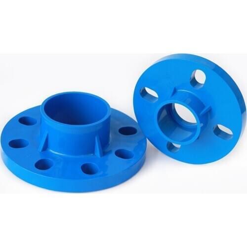 1pc PVC 20-90mm In Dia flange Socket pipe fittings joint flange piece hardware For Aquarium Suppies