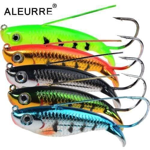 1PCS Hard Anti Grass Sinking Fishing Lure 85mm 21g Long Shot Wobbler Artificial Hard Bait Single Hook Laser Body Carp
