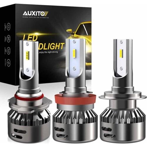 2PCS H7 H11 H1 H9 H8 LED Bulb 9012 9005 9006 LED Headlamp For VW Passat Golf Bora Jetta Santana Polo Touran Magotan Lavida Fabia