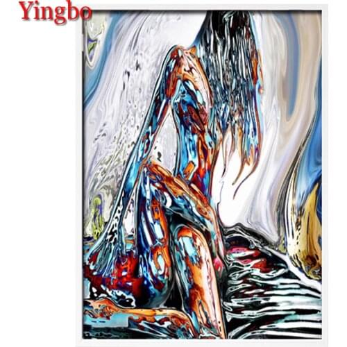 Diamond Painting Sexy Women Men And Man Diamond Embroidery Cross-stitch full square round diamond mosaic Bedroom art deco