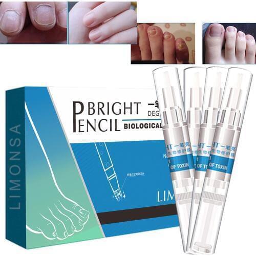 BellyLady 4 Pcs/set Nail Fungal Treatment Pen Nutrient Solution Manicure Repair Cuticle Remover Cuticle Oil