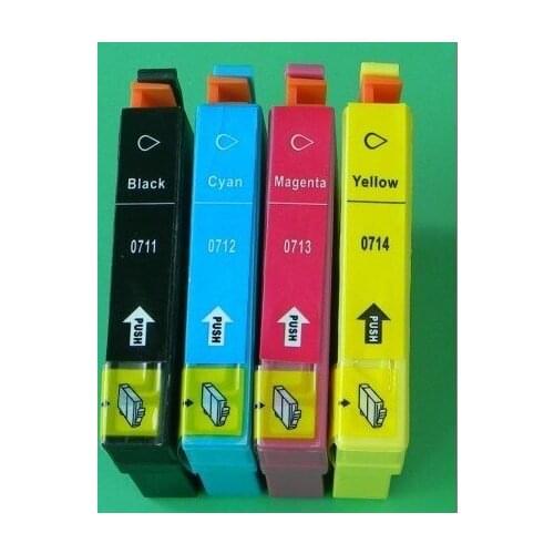 10pcs T0711 T0712 T0713 T0714 Ink cartridges for Epson stylus DX8400 DX8450 DX9400 DX9400F with chip
