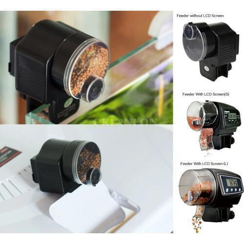 DHL 20PCS Digital Automatic Aquarium Tank Pond Fish Timer Food Feeder LCD Timed Feeding Fish Supplies