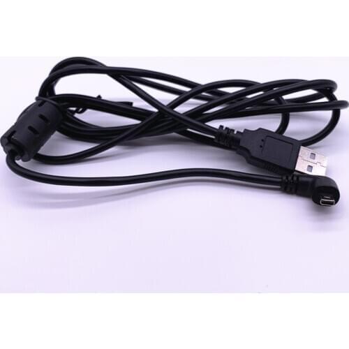 USB Male Plug To Wire 8 Pin Left Angled 90 Degree Plug Camera Data Cable for Sony Alpha A100/A200/A230/A300/A330/A350/A700/A900