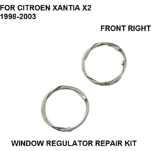 FOR CITROEN XANTIA X2 WINDOW REGULATOR REPAIR KIT FRONT RIGHT SIDE NEW 1998-2003