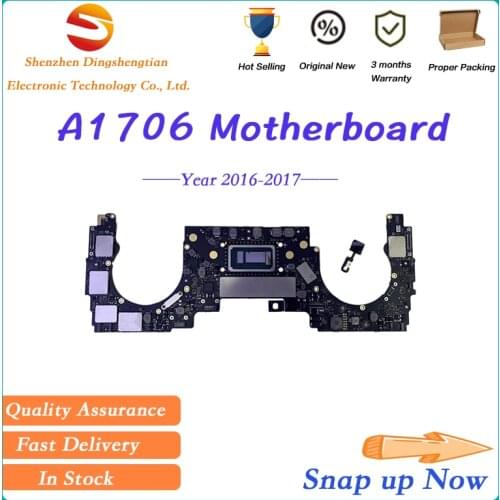 Macbook Pro A1706 Logic Board 2016 2017 13" 8GB 16GB 256GB 500GB 2.9GHz 3.1GHz i5 i7 Motherboard 820-00239-A emc 3071 3163