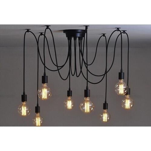 MEMEOKON Loft Style Chandeliers