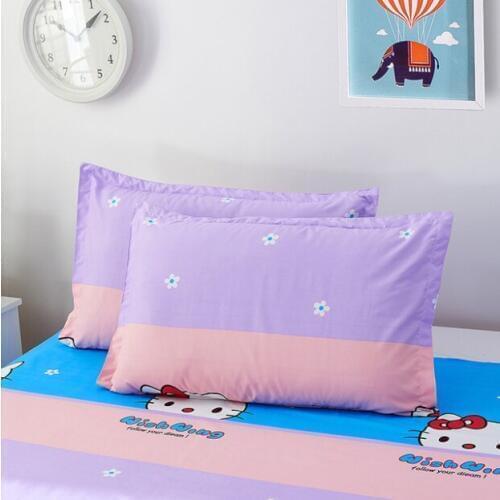 Mylb 1pc Brief Style Stripe Pillowcase 48cm*74cm Polyester Pillow Cases Soft Bedding Use Home Textile