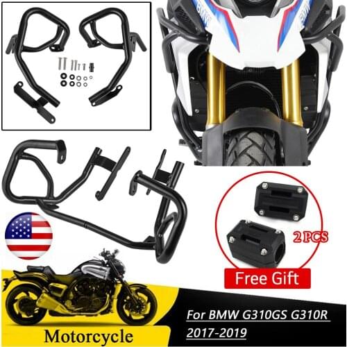 Motorcycle Lower Crash Bar Engine Guard Frame Sliders Bumper Falling Protection for 2017 2018 2019 BMW G310GS G310R Accessories