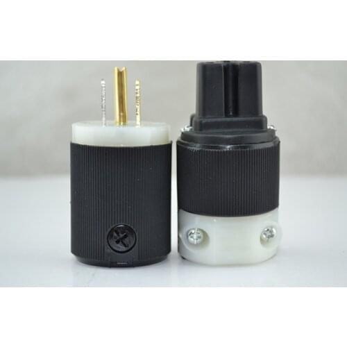 Hifi HBL8215C USA Power Plug&IEC Connecter pair
