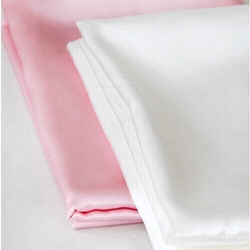 Hot 48*74 cm Envelope Silk Pillow Case Camel White Black Silk Satin Pillow Case Multiple Colors Silk Pillowcase Cloth material
