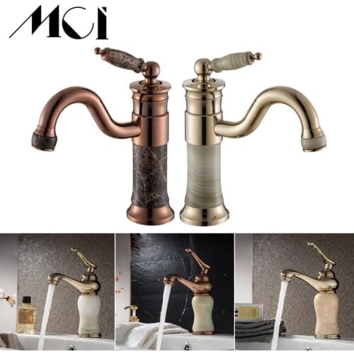 Bathroom Faucet Antique Bronze Finish Brass Basin Sink Solid Brass Faucets Single Handle Hot and cold Water Mixer Taps Torneira