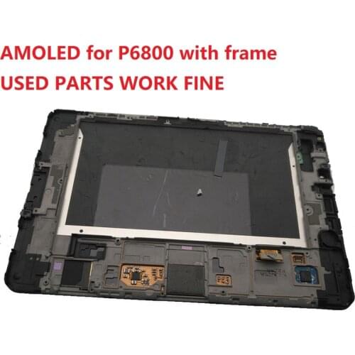 For Samsung Galaxy Tab 7.7 P6800 LCD Display Touch Screen Digitizer Sensor Glass Matrix Assembly Replacement parts