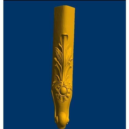 3D models STL for CNC STL relief tcupboard chest legs--56