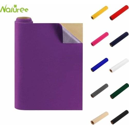 45cmx300cm Self Adhesive Velvet Flock Wallpaper for Jewelry Drawer Craft Fabric Peel Stick Wallpaper DIY 3d Wallpaper