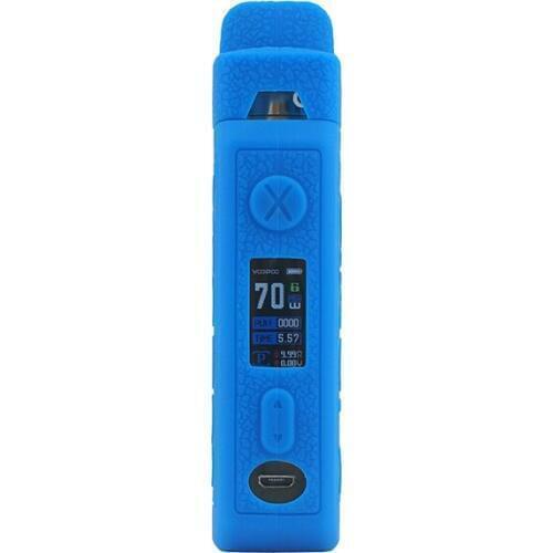 Silicone case for VOOPOO Vinci X pod mod kit vape texture skin anti-slip rubber sleeve protect cover shield wrap 5pcs