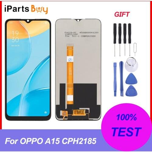 6.52" For Oppo A15 LCD LCD Display Touch Screen Digitizer Assembly Replacement for OPPO A15 CPH2185 lcd screen Replacement