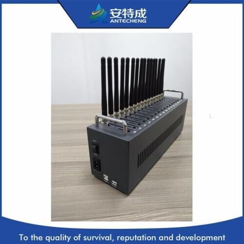 Antecheng factory 16 Ports MTK M35 gsm Quad band Modem Pool Bulk SMS Device