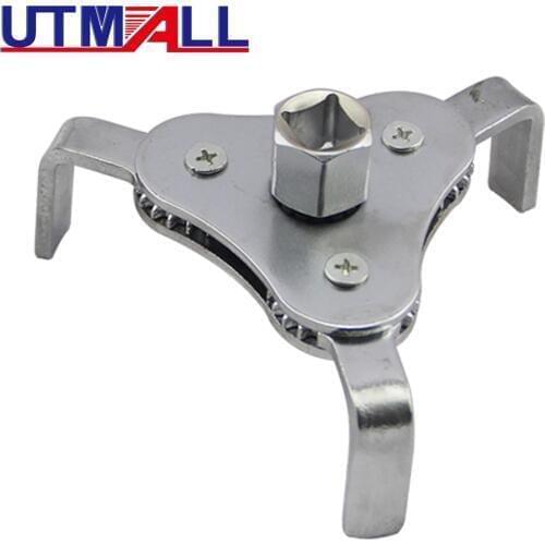 Auto 3 Jaw Oil Filter Wrench Car Repair Tools Adjustable Two Way Oil Filter Wrench 3 Jaw Remover Tool For Car Trucks 62-102mm