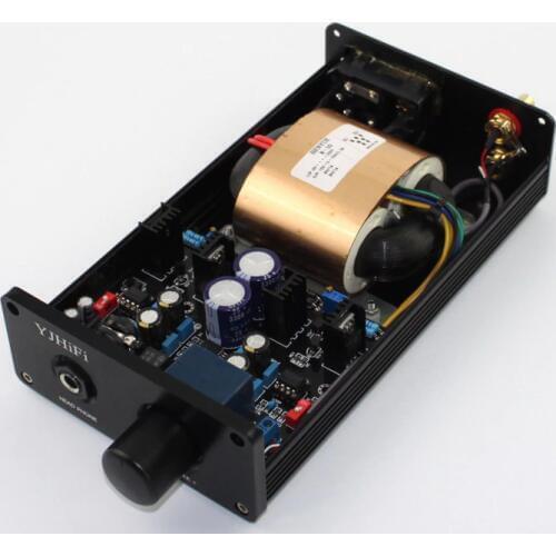 AC220V TPA6120A amp diy Amplifier Original TPA6120A and NE5534 Digital amplifier