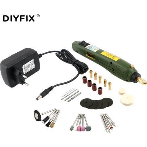 Mini Electric Drill Grinder Tools Set For Dremel Rotary Tools Grinding DIY Tool with Polishing Engraving Sharpening Accessories