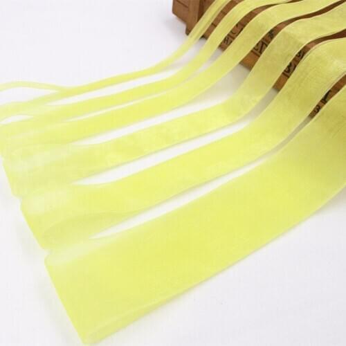 Hs015 ,free shipping 10 Yards solid color net organza ribbon Wedding Party Decoration Craft Decorations , DIY Handmade Materials