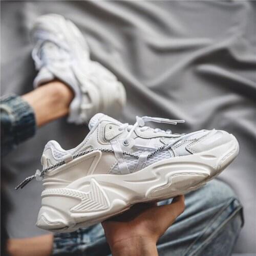 2021 Autumn Mens Women Platform Sneakers Breathable Men Chunky Shoes Trainers Women Sneakers Tenis Masculino Zapatillas Hombre