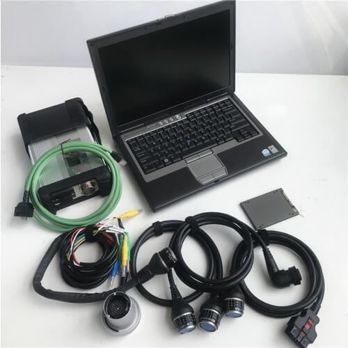 MB Star C5 SD Connect C5 with software SSD set well in D630 Laptop diagnostic tool mb star compact 5 use directly