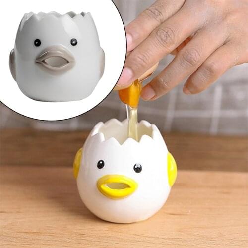 Cartoon Chicken Egg Yolk White Separator Filter for Kitchen Cooking Tool etc