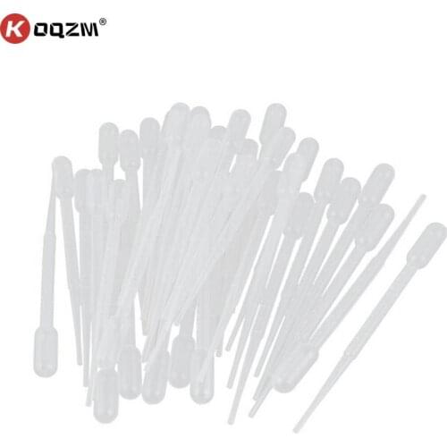 100PCS 0.2ml Graduated Transfer Pipettes Eye Dropper Set for School Students Accessories for Lab Supplies