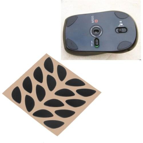 4 Sets/Pack Original Hotline Games Competition Level Mouse Feet Mouse Skates Gildes for logitech V320 V450 M505 M525 M545 X5QC