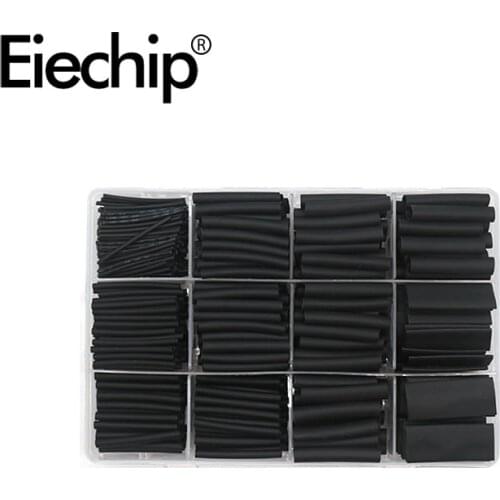 625PCS Polyolefin Insulated Heat Shrink Tube kit Shrinkage 2:1, Electrical Wrap Wire Cable Insulated Sleeving Tubing Waterproof