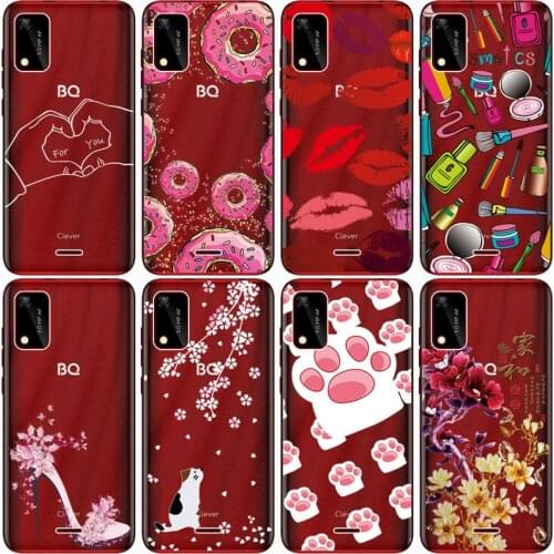 For BQ 5745L CLEVER Shockproof Silicone Phone Case For BQ 5745L Clever Case Covers Transparent Protection Back Cover