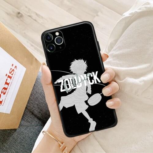 Killua zoldyck hunter x hunter manga art silicone Phone Case FOR iPhone Se 6 6s 7 8 Plus X Xr Xs 11 12 Mini Pro Max Glass Cover