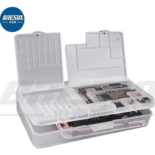 RELIFE SS-001A Storage Box, Motherboard Component, Double-layer Plastic Box, Screen Box, Component Box