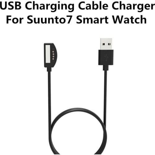 USB Charging Cable Charger For Suunto7 Smart Watch 1M 5V / 0.5A Charging Cable Charger For Suunto7 Smart Watch