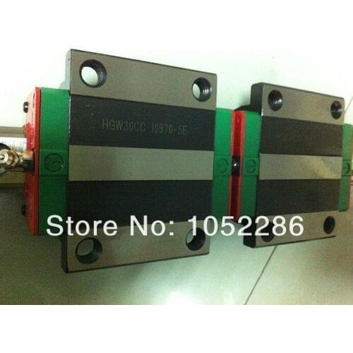 100% brand new Hiwin linear rail guide 2pcs HGR15 L1400mm+4pcs HGW15CA flanged block