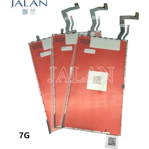 2pcs OEM quality LCD Display Repair For Phone 7 backlight film flex replacement back light change