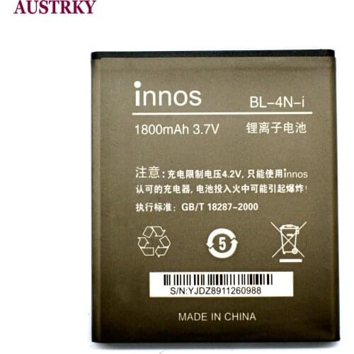 New 1800mAh High Quality Battery BL-4N-i Battery For innos DNS S4503Q S4503 Cell Phone Replacement Batteries Tracking code