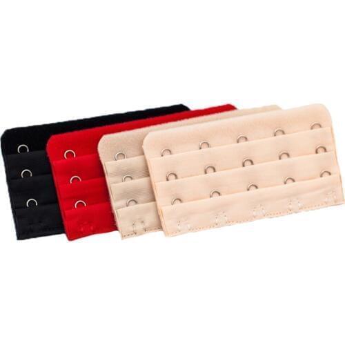 3 Rows 6 Hooks Bra Extender Women Brassiere Breasted Lingerie Bra Clasp Straps Intimates Accessories