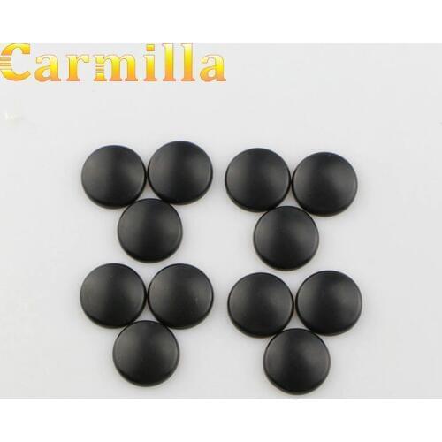 Carmilla 12Pcs Car Door Lock Screw Protection Cover Waterproof Sticker for Chevrolet Cruze Trax Equinox Malibu for Mazda Opel