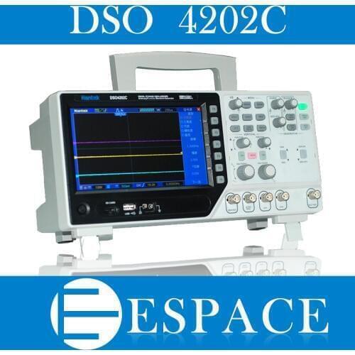 Hantek DSO4202C 2 Channel Digital Oscilloscope 1 Channel Arbitrary/Function Waveform Generator From Factory