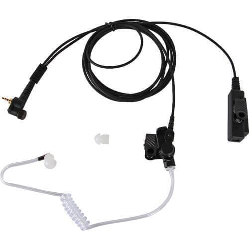 FBI Acoustic Air Tube Headset Earpiece PTT for Motorola Tetra Radio MTH800 MTH600 MTH650 MTH850 MTP850 MTS850 Walkie Talkie