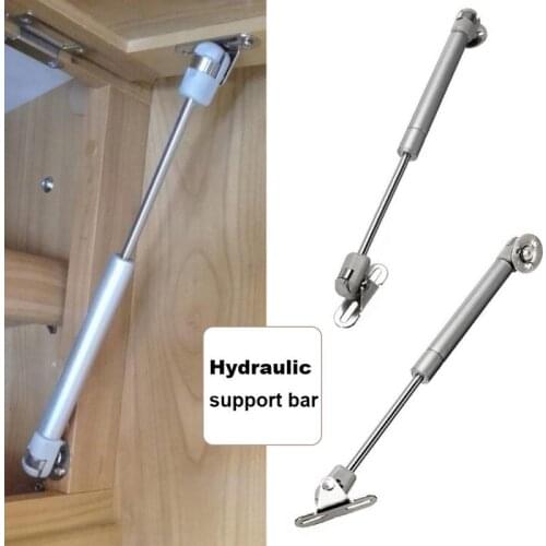 Hydraulic support rod Furniture Cabinet Door Stay Soft Close Hinge Hydraulic Gas Lift Strut Support Rod 40/60/80/100/120/150N