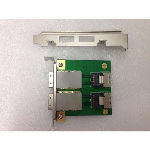 PC 2-Porst SFF-8087 to SFF-8088 miniSAS Adapter Card