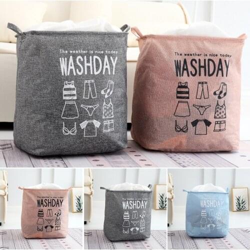 75L Laundry Basket Laundry Bin with Drawstring Large Collapsible Storage Basket for Clothe Household RE