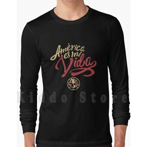 Las Aguilas De Club America-America Es Mi Vida Mexican Soccer Team Gifts For The Family. Hoodies Long Sleeve