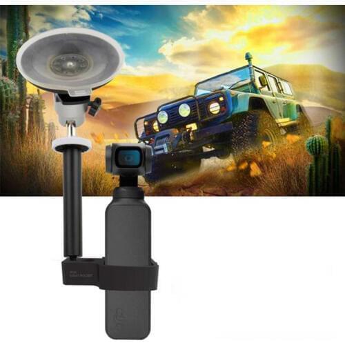 New Arrival DJI Osmo Pocket Car Mount Bracket for and Car Suction mount 3-axis Gimbal Accessories