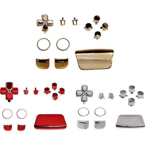 Replacement D-pad R1 L1 R2 L2 Triggers Share Options Full Set Face Buttons Repair Kits With Tool For DualSense 5 PS5 Controller